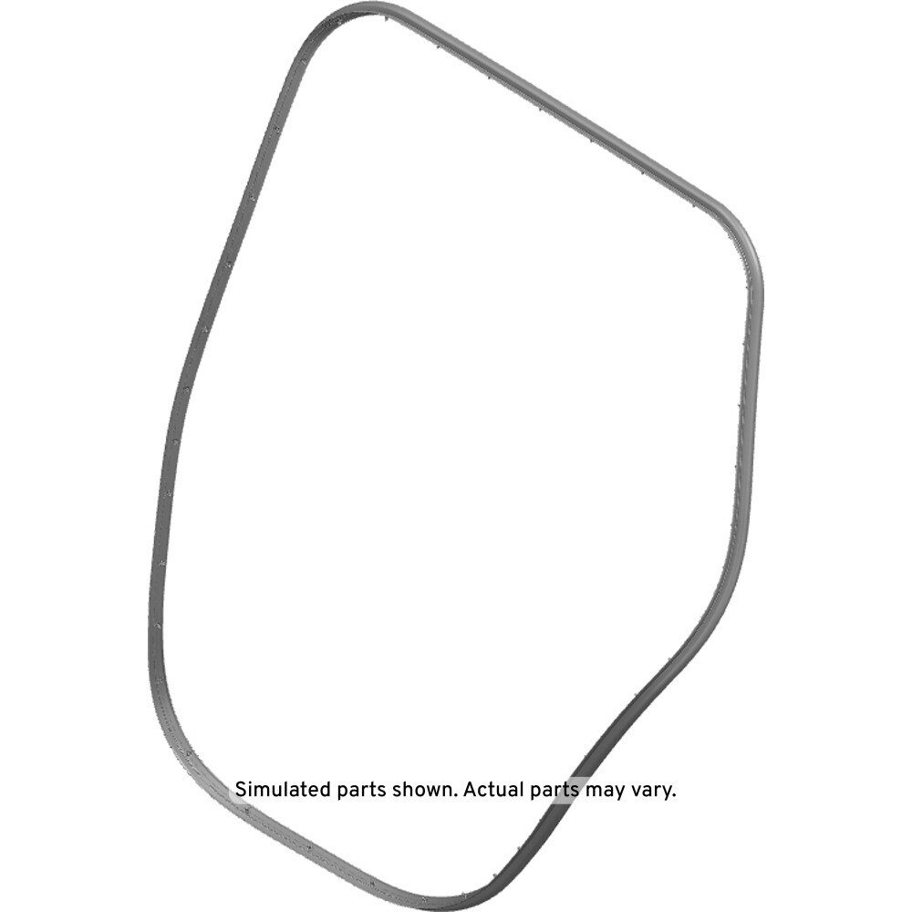 GM Genuine Parts Rear Driver Side Door Weatherstrip (Door Side)