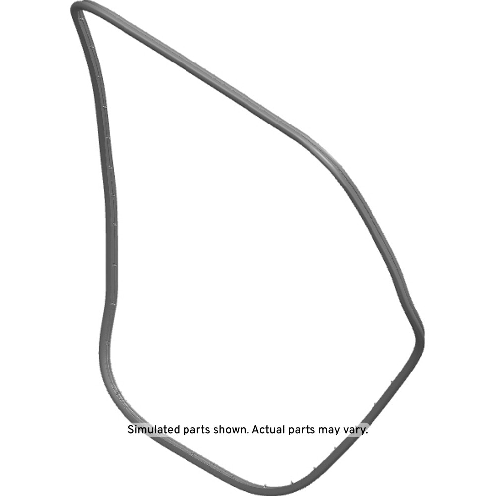 GM Genuine Parts Rear Passenger Side Door Weatherstrip (Door Side)