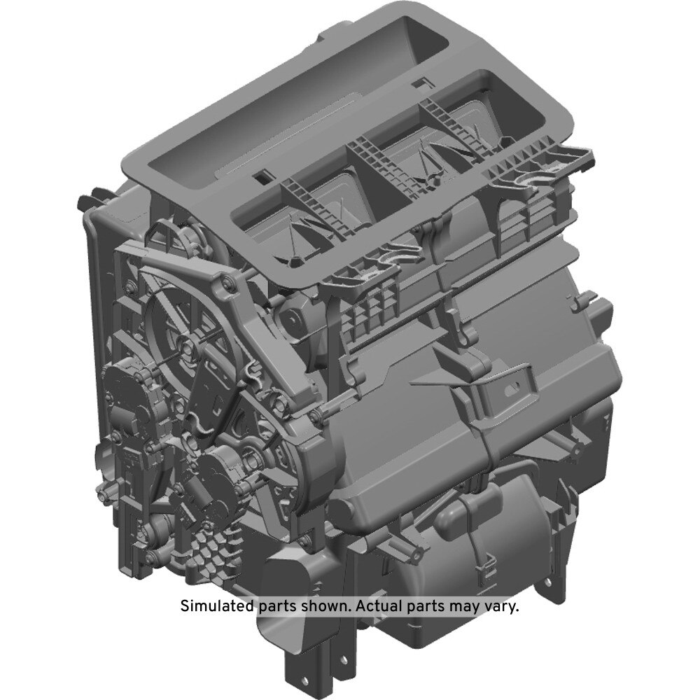 GM Genuine Parts Air Conditioning Evaporator and Blower Case