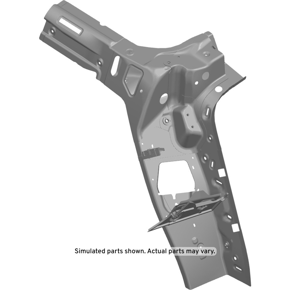 GM Genuine Parts Driver Side Back Body Pillar Inner Upper Panel