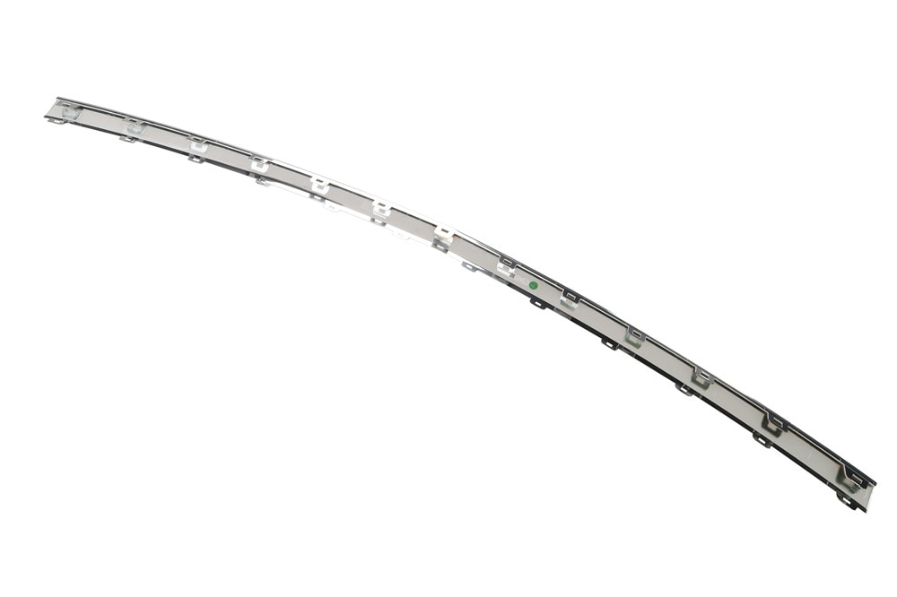 GM Genuine Parts Galvano Silver Rear Bumper Fascia Molding
