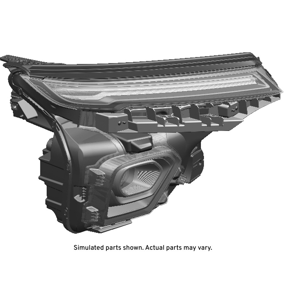 GM Genuine Parts Bi-LED Front Passengers Side Headlamp