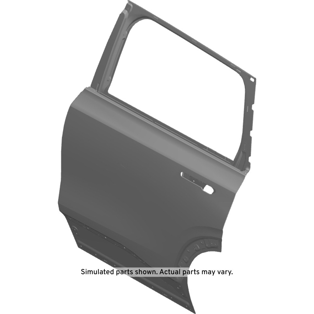 GM Genuine Parts Rear Driver Side Door