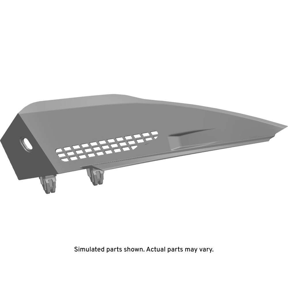 GM Genuine Parts Passenger Side Air Inlet Grille Panel Extension