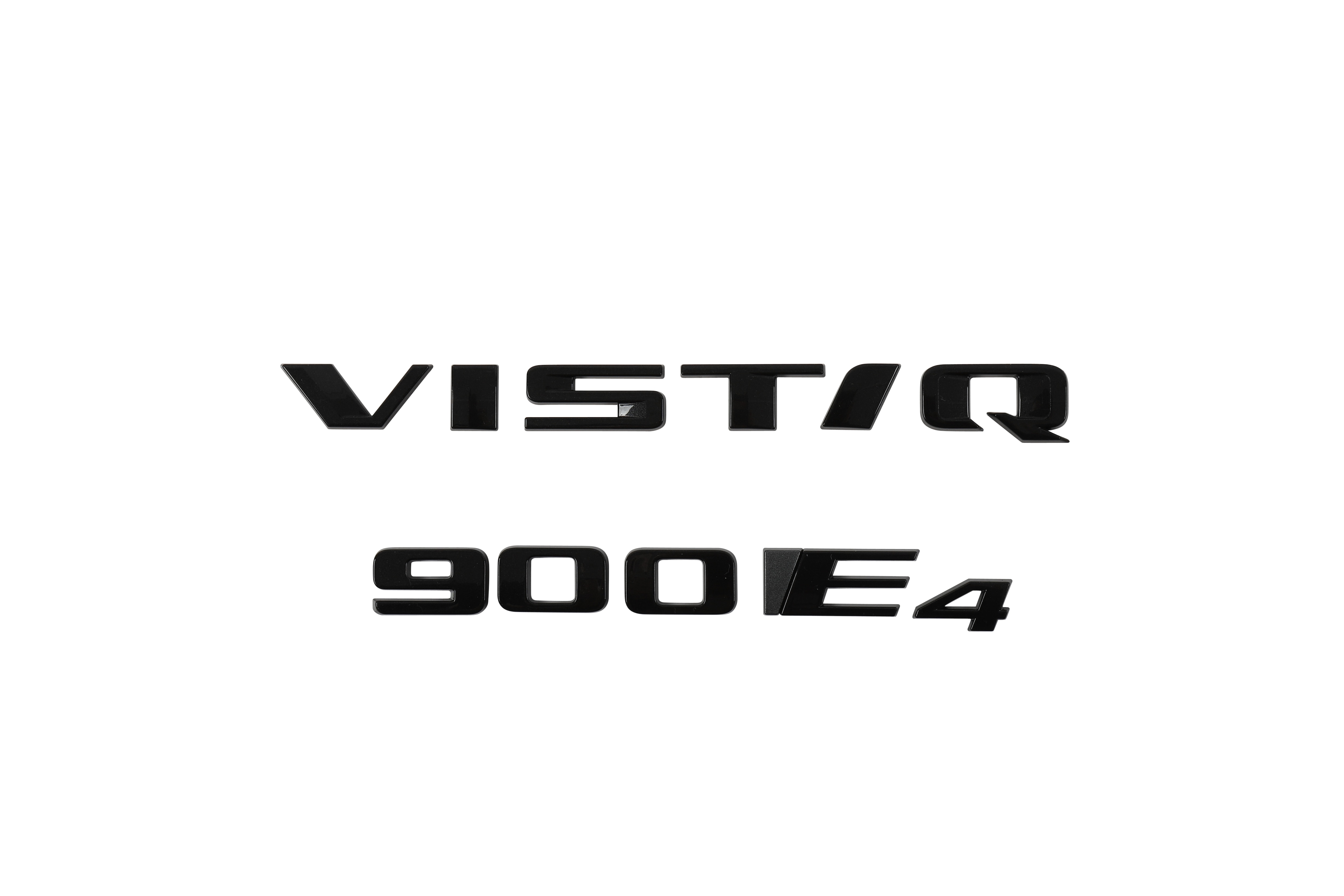 VISTIQ Emblems in Hudson Metallic