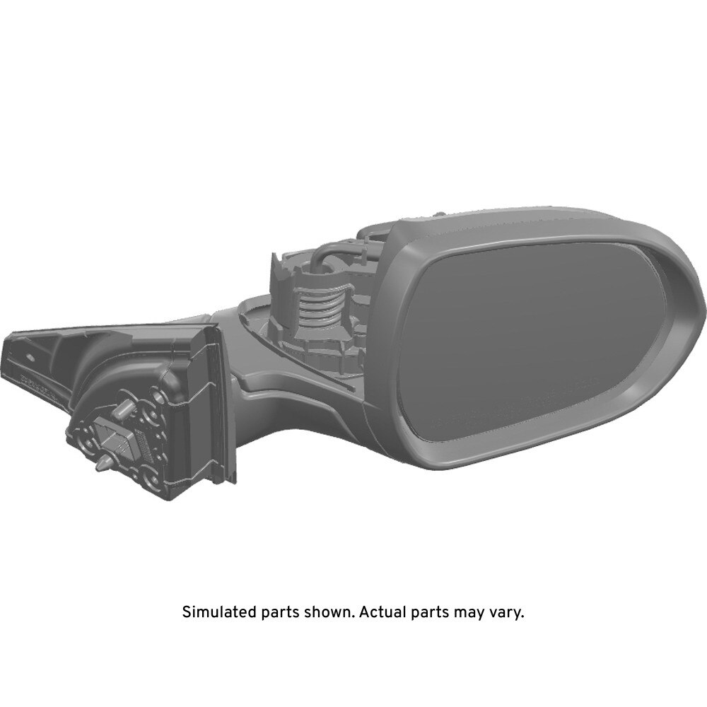 GM Genuine Parts Outside Rear Passengers Side View Mirror
