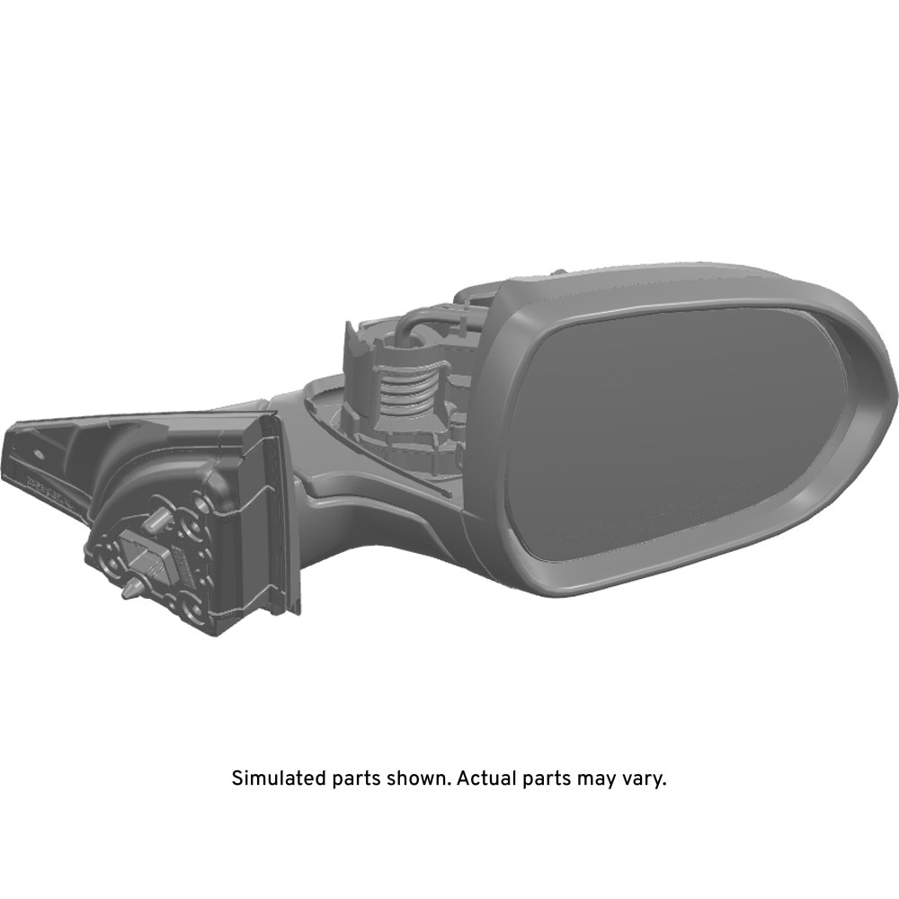 GM Genuine Parts Outside Rear Passengers Side View Mirror