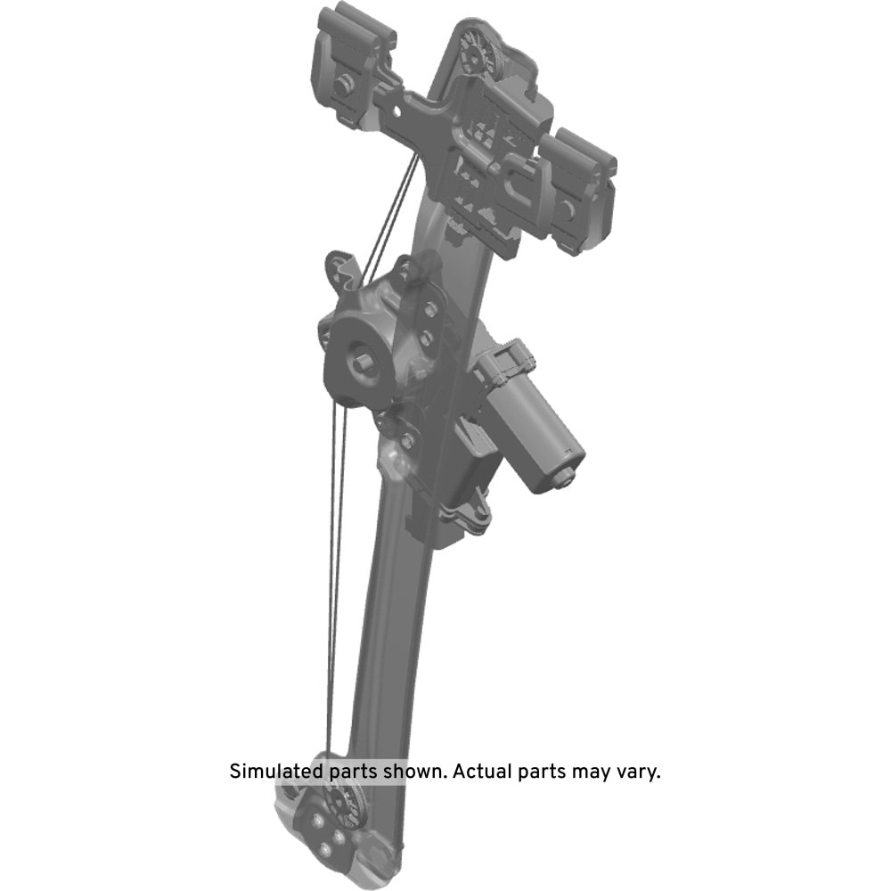 GM Genuine Parts Front Drivers Side Door Window Regulator