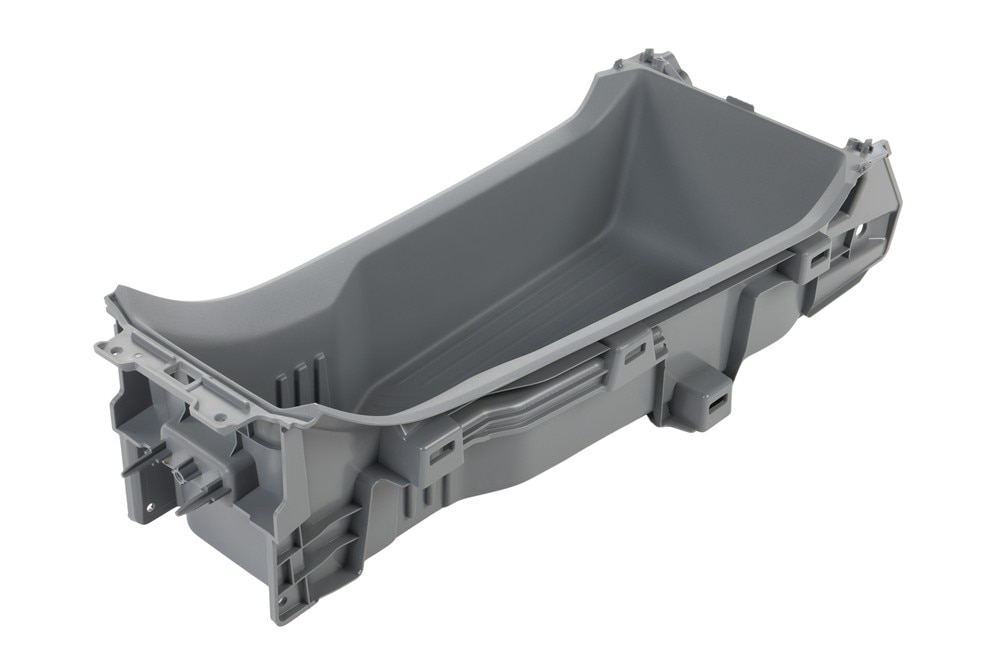 GM Genuine Parts Zinc Gray Front Floor Console Stow Tray