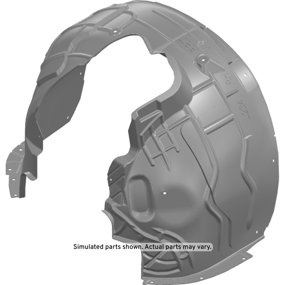GM Genuine Parts Front Wheelhouse Liner