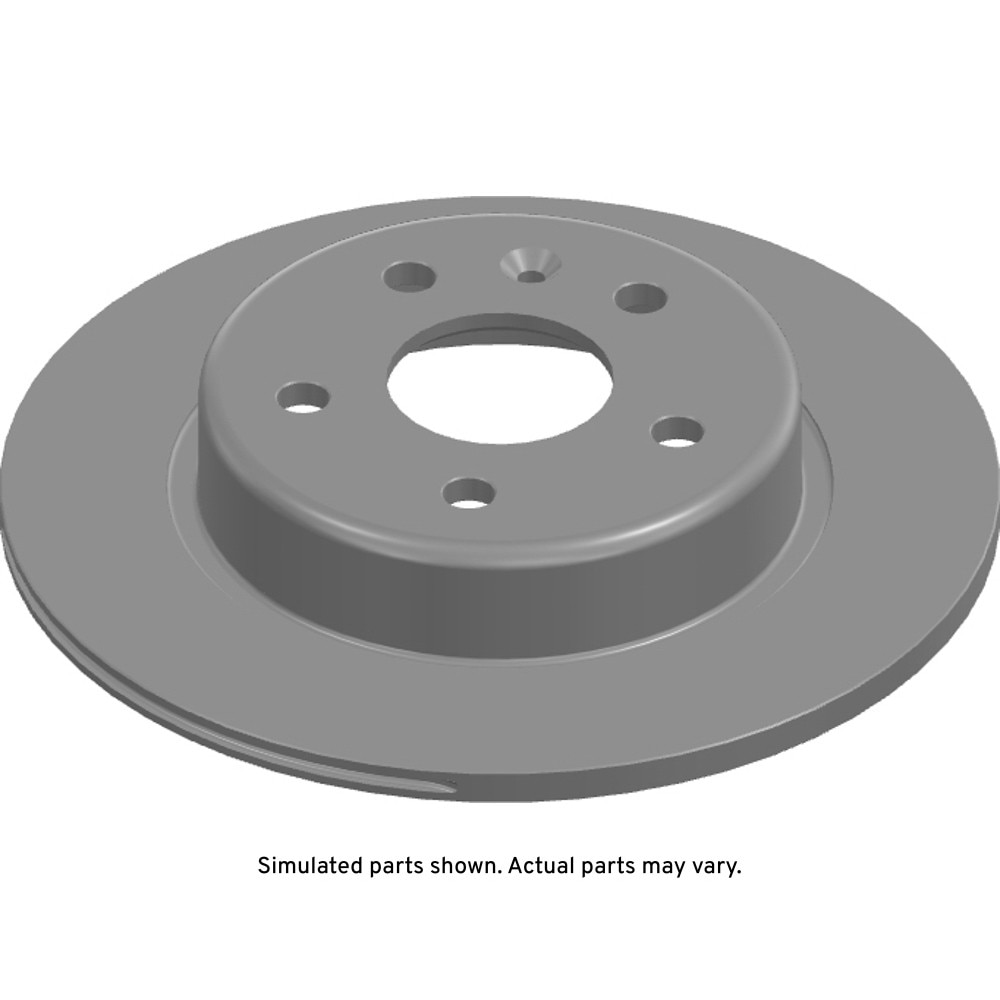 GM Genuine Parts Rear Brake Rotor