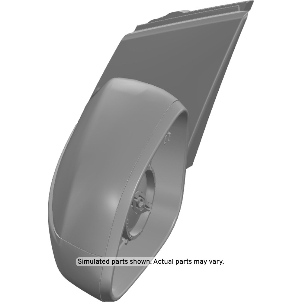 GM Genuine Parts Outside Rear Driver Side View Mirror Housing