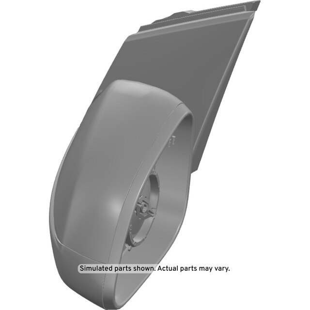 GM Genuine Parts Outside Rear Driver Side View Mirror Housing