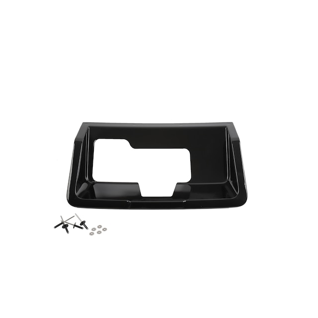 Trailer Hitch Trim Bezel in Black