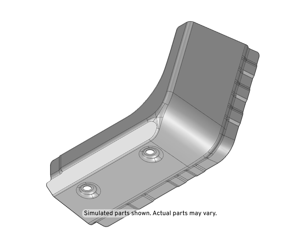 GM Genuine Parts Driver Side Floor Panel Front Reinforcement
