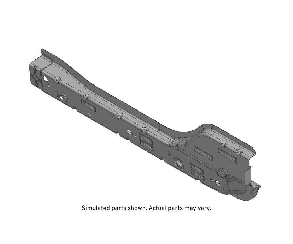 GM Genuine Parts Passenger Side Rocker Inner Panel Rear Extension
