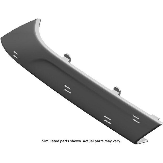 GM Genuine Parts Cocoa Passenger Side Rear Door Armrest Cover Trim