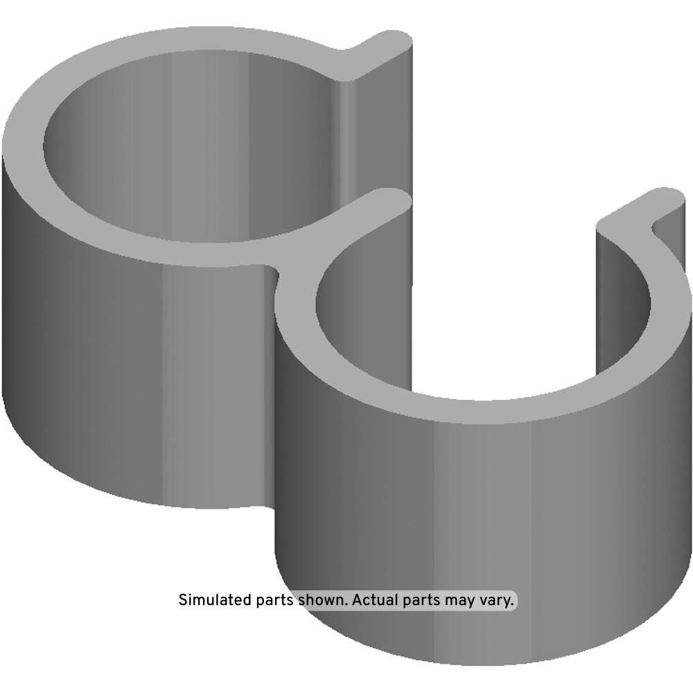 GM Genuine Parts Compressed Natural Gas (CNG) High Pressure Regulator Heater Inlet and Outlet Hose Clip