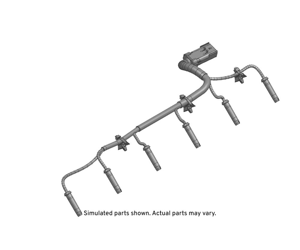 GM Genuine Parts Diesel Glow Plug Wiring Harness