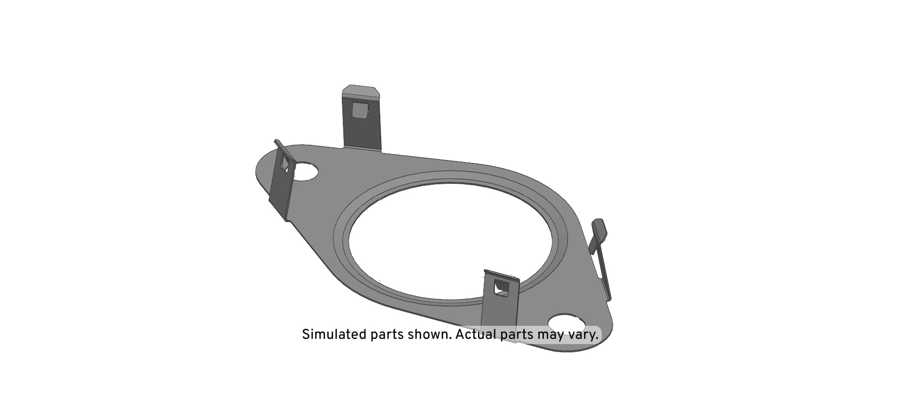 GM Genuine Parts Engine Coolant Manifold Gasket