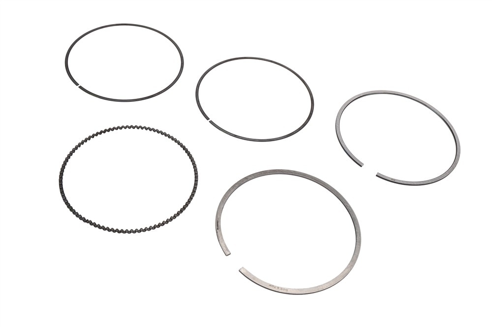 GM Genuine Parts Piston Ring Kit with Compression Rings, Oil Ring Rail Spacer, and Oil Ring Rails