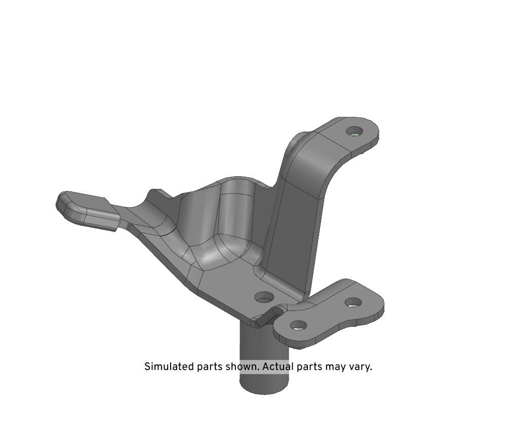GM Genuine Parts Fuel Injection Fuel Feed Pipe Bracket