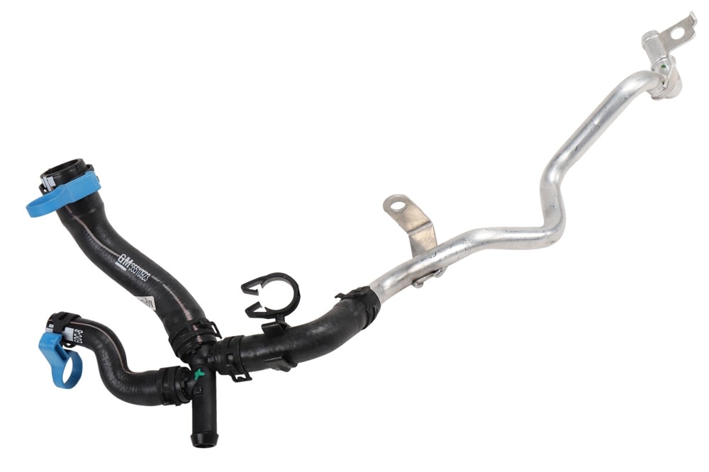 GM Genuine Parts Engine Oil Cooler Coolant Outlet Hose with Clamps