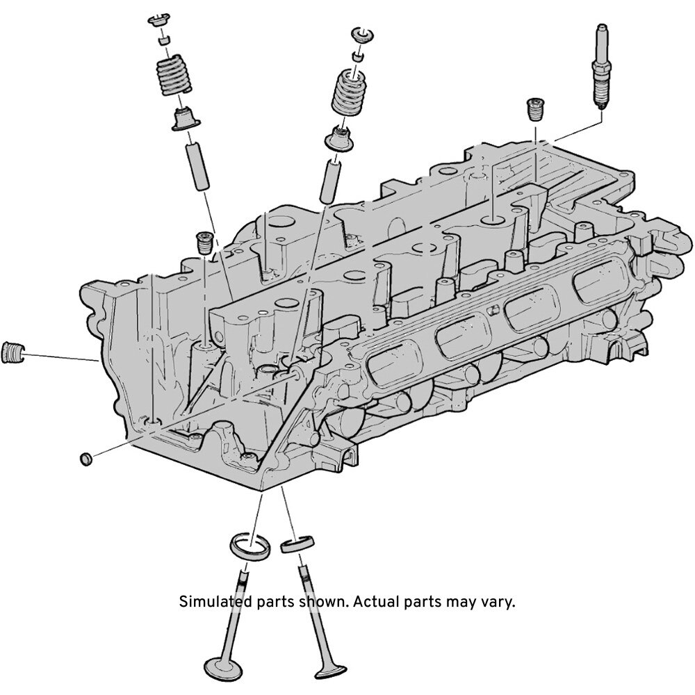 GM Genuine Parts Cylinder Head with Valves