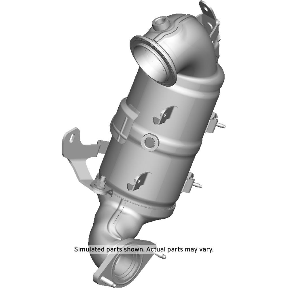 GM Genuine Parts Warm Up Three-Way Catalytic Converter