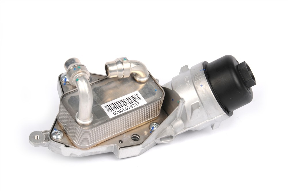 ACDelco GM Original Equipment Engine Oil Filter Housing with Filter, Cooler, Cap, and Cap Seal (O-Ring)