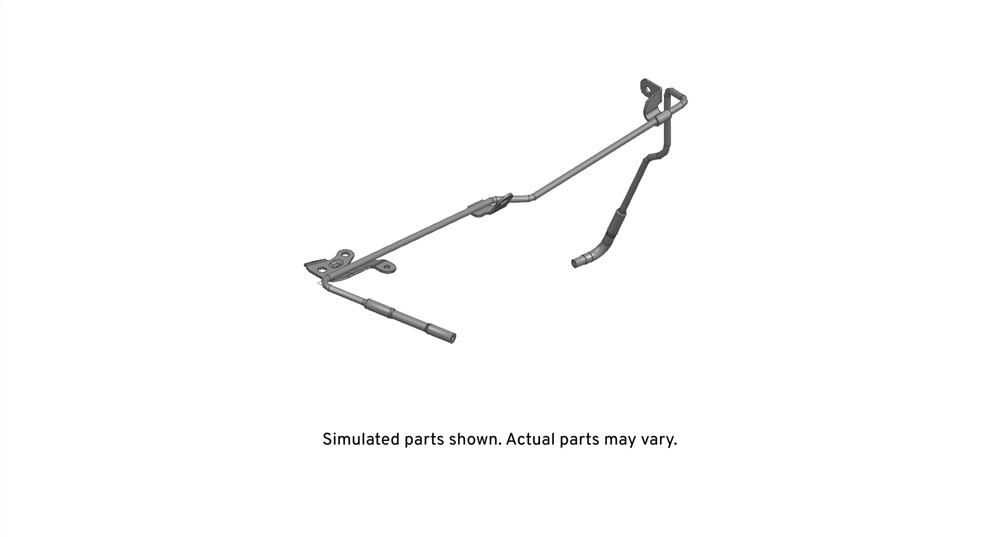 GM Genuine Parts Turbocharger Wastegate Actuator Pipe