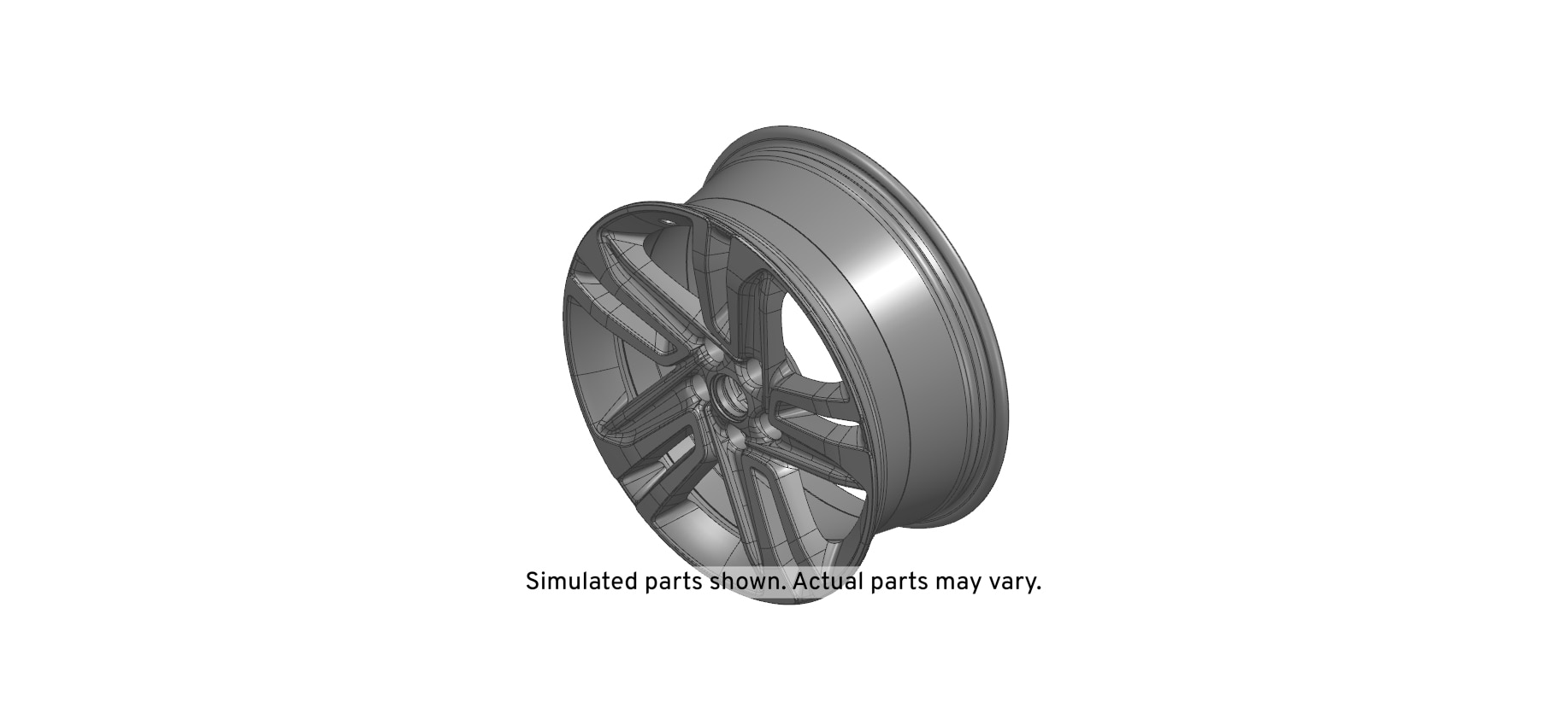 GM Genuine Parts 18x7.5 Aluminum Wheel