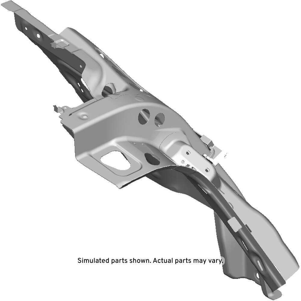 GM Genuine Parts Passenger Side Quarter Inner Panel