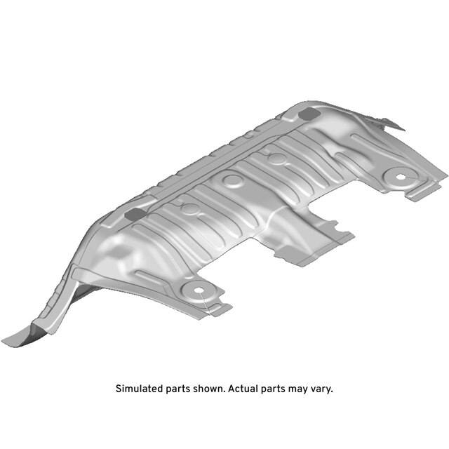 GM Genuine Parts Floor Panel Rear Seat Insulator