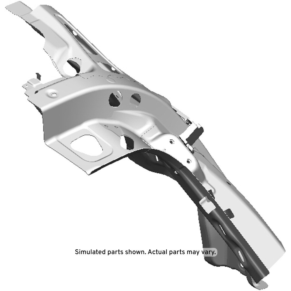 GM Genuine Parts Passenger Side Quarter Inner Panel