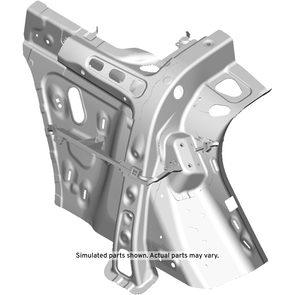 GM Genuine Parts Driver Side Quarter Inner Panel