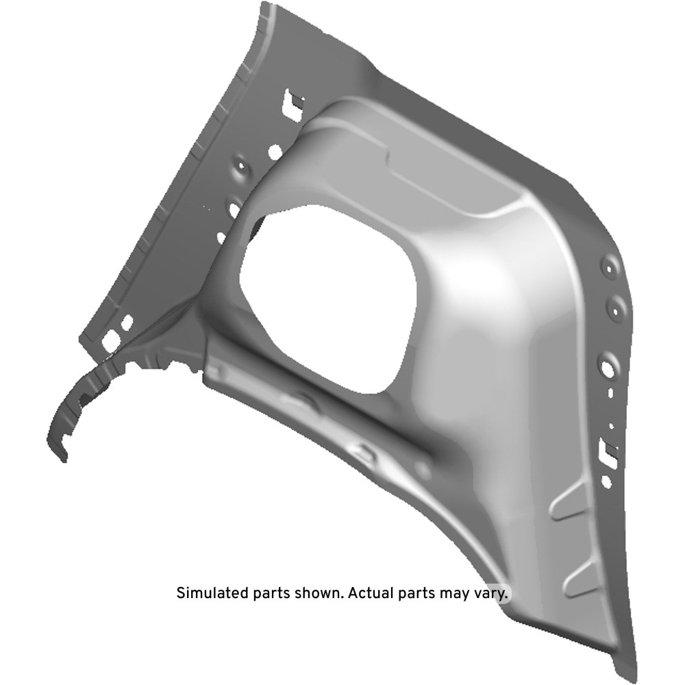 GM Genuine Parts Driver Side Quarter Inner Lower Panel