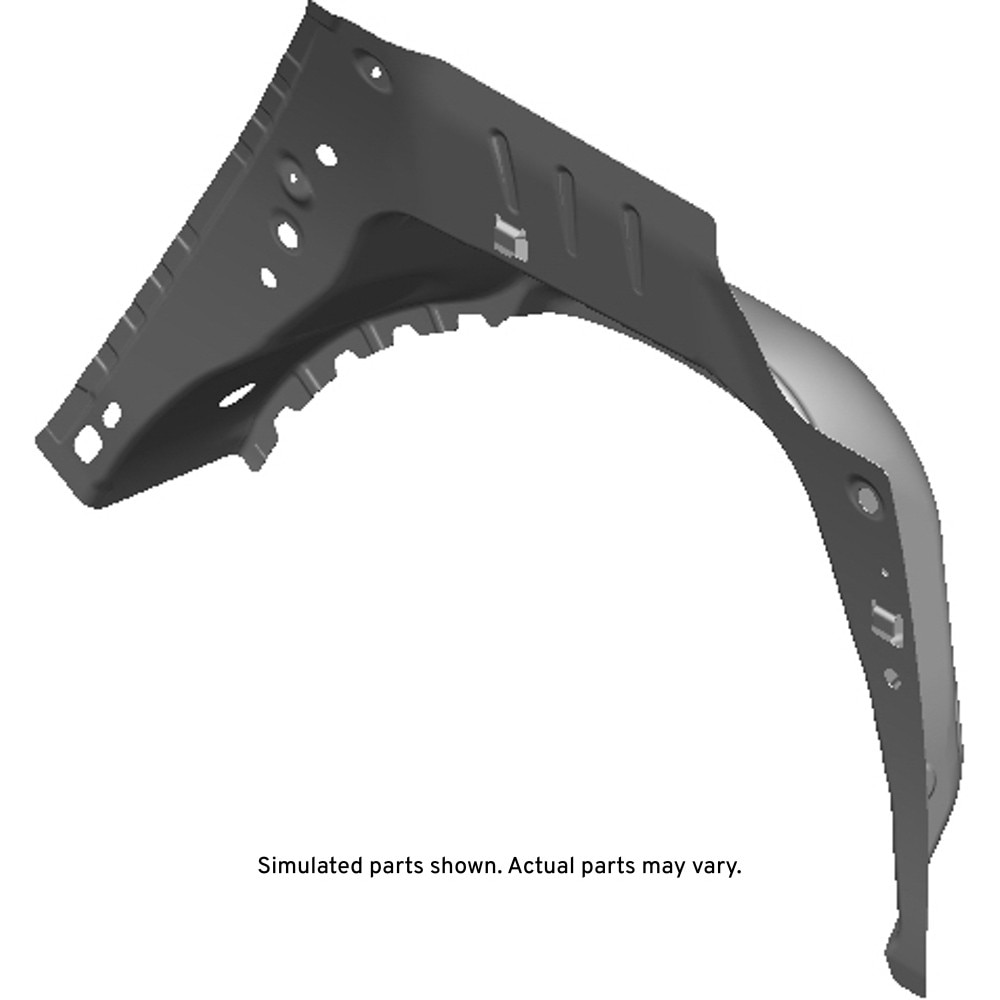 GM Genuine Parts Quarter Inner Passenger Side Lower Panel