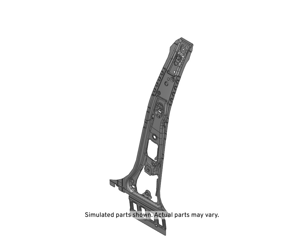 GM Genuine Parts Driver Side B-Pillar Inner Panel