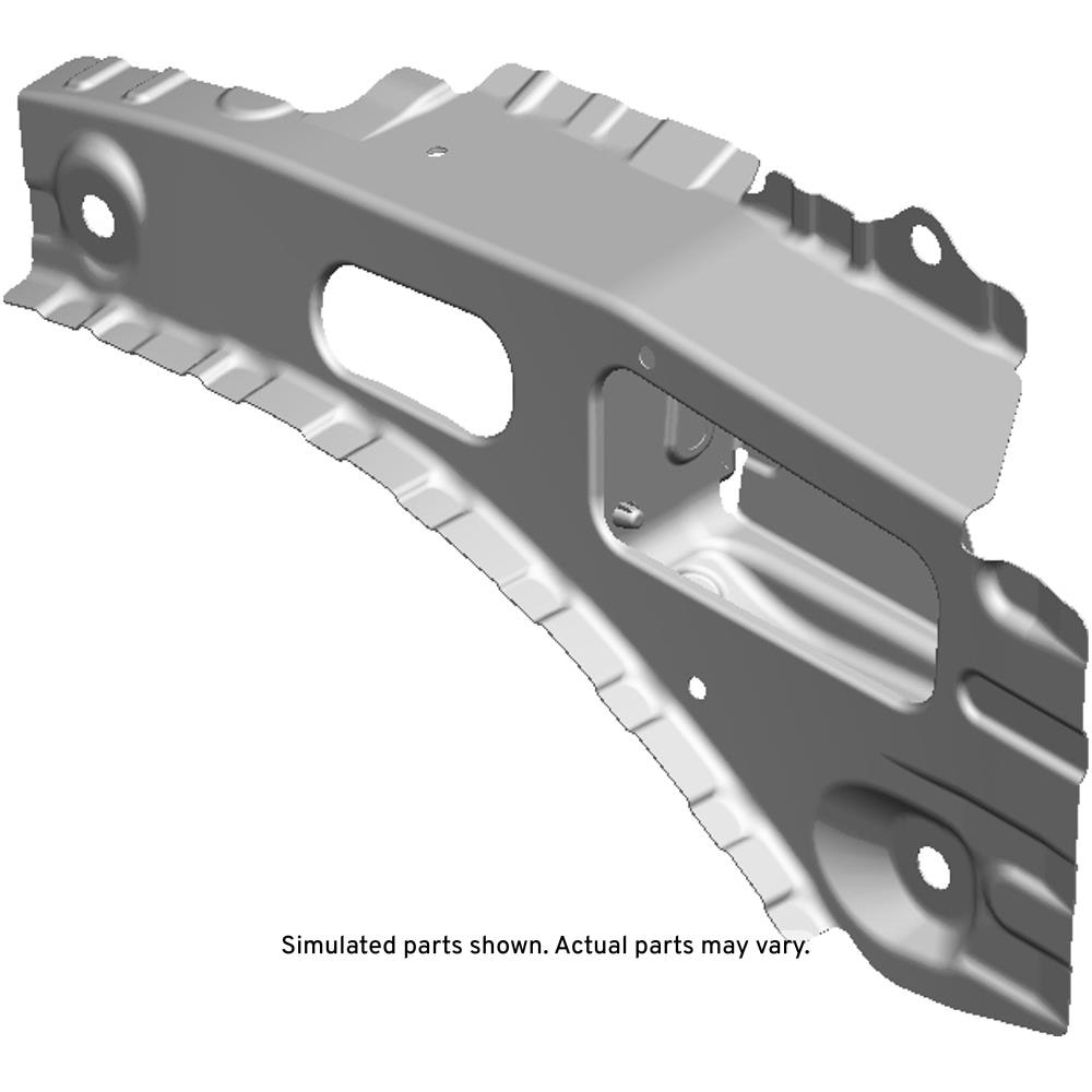 GM Genuine Parts Front Compartment Driver Side Upper Side Rail