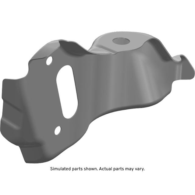 GM Genuine Parts Underbody Rear Driver Side Rail Front Reinforcement
