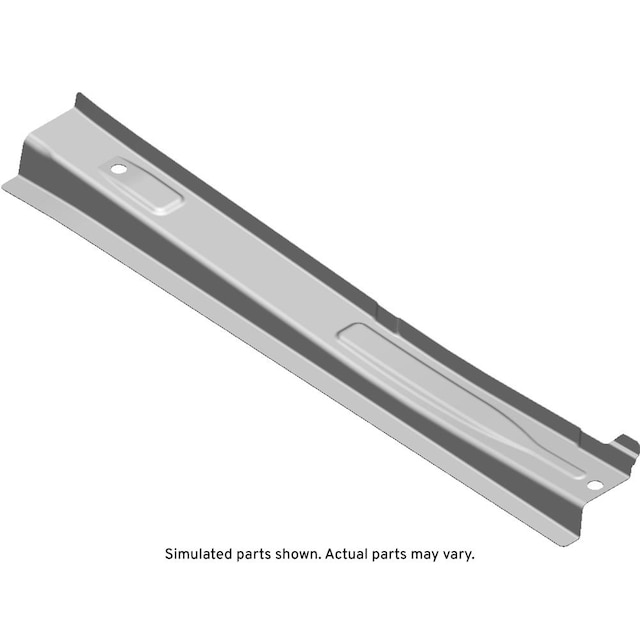 GM Genuine Parts Rear Compartment Floor Panel Passenger Side Rear Rail
