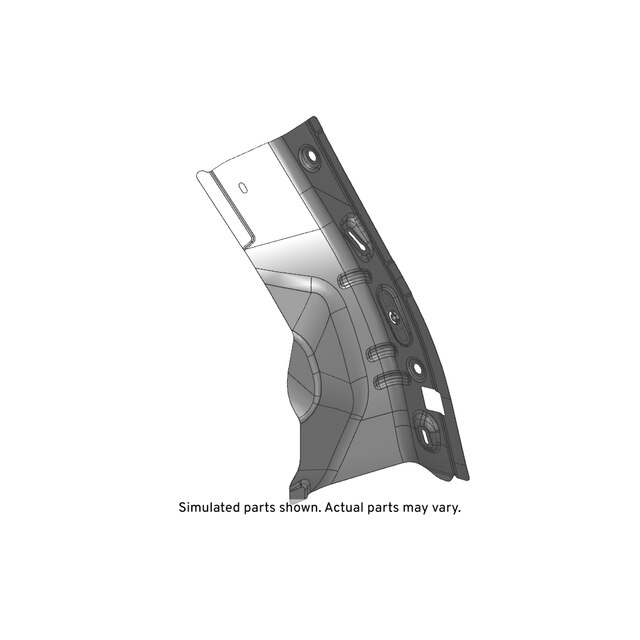 GM Genuine Parts Driver Side Back Body Pillar Inner Panel