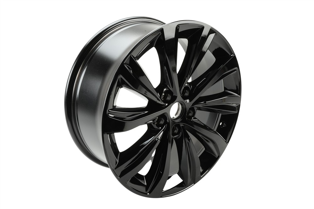 GM Genuine Parts Black 18x7.5 10-Spoke Front and Rear Wheel