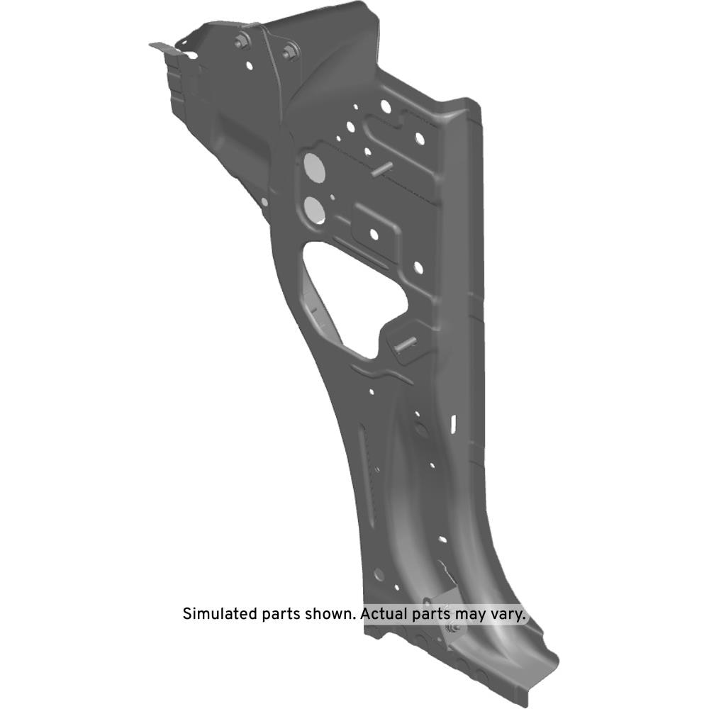 GM Genuine Parts Passenger Side Body Hinge Pillar Inner Panel