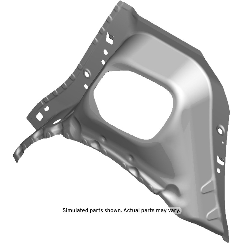 GM Genuine Parts Driver Side Quarter Inner Lower Panel