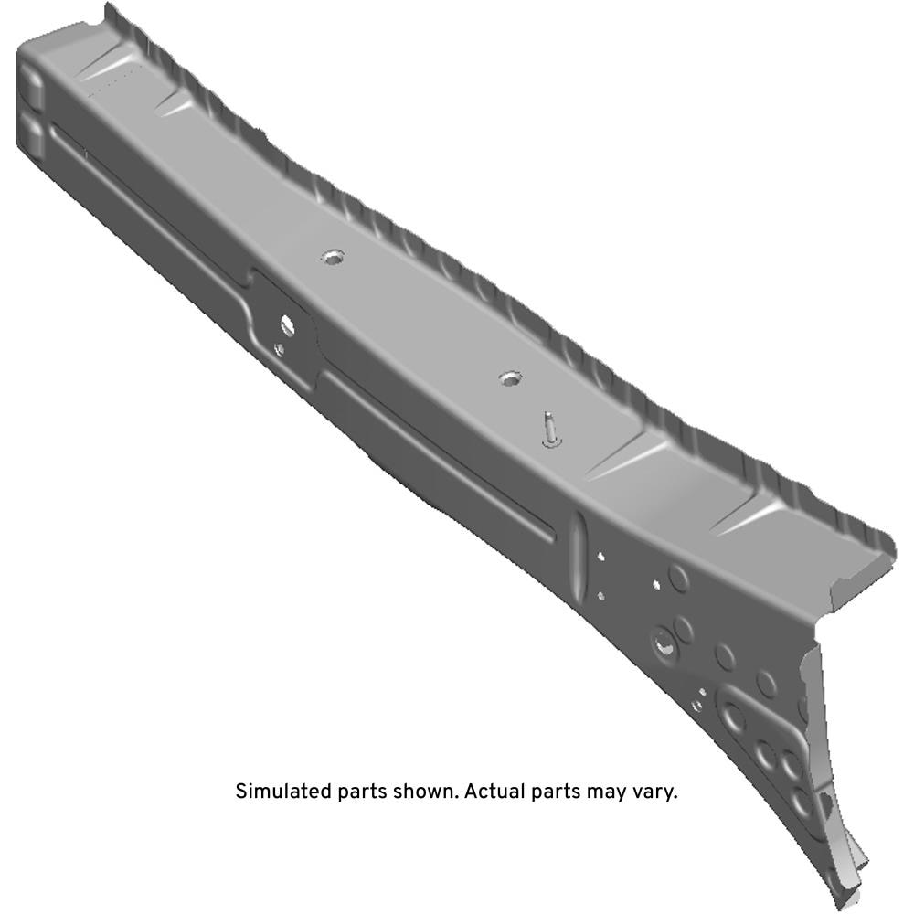 GM Genuine Parts Passenger Side Front Compartment Inner Side Rail