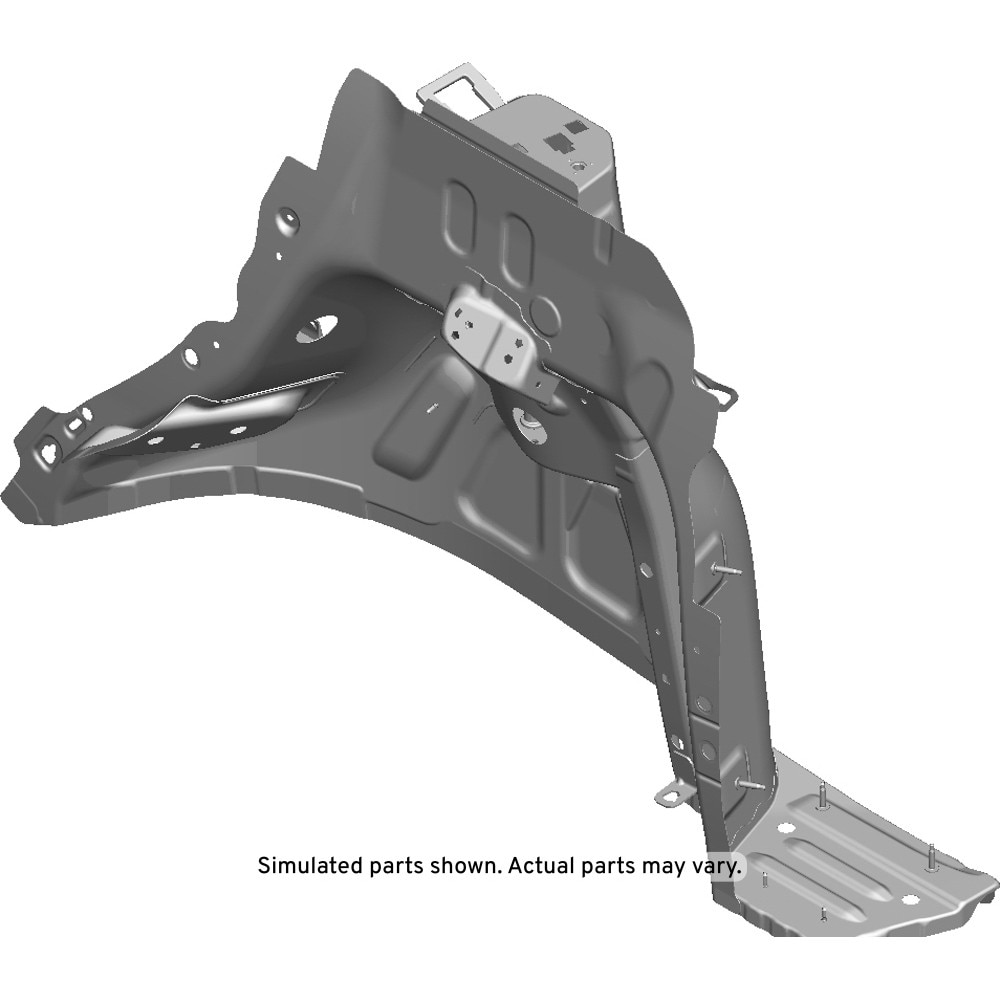 GM Genuine Parts Rear Driver Side Wheelhouse Inner Panel