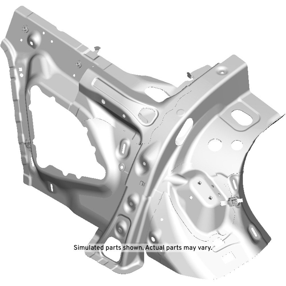 GM Genuine Parts Driver Side Quarter Inner Panel