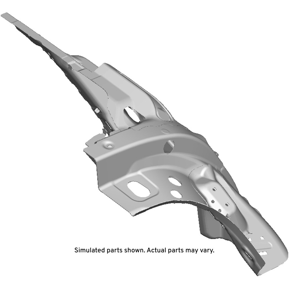GM Genuine Parts Passenger Side Quarter Inner Panel
